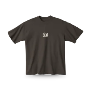 HEAVYWEIGHT PIGMENT-DYE TEE (lava stone)